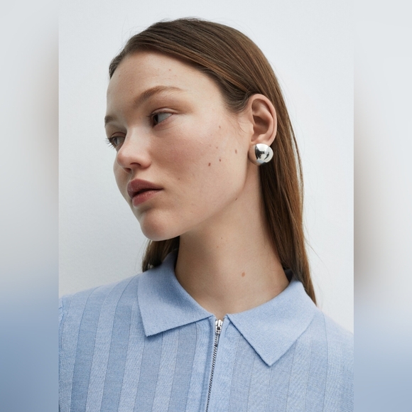 Mango-Zip neck jumper - Picture 7 of 12